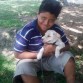 Mi sobrino Daniel y Marley!